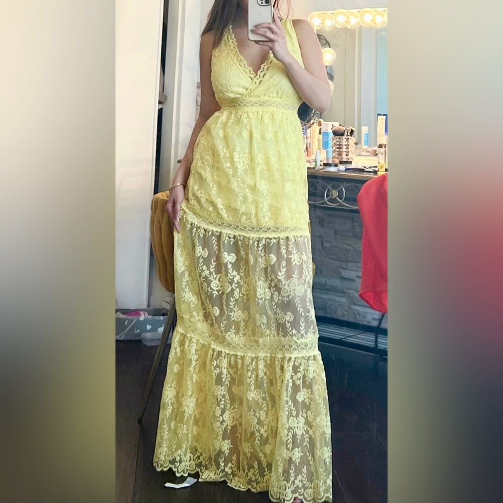 Lace Maxi Dress